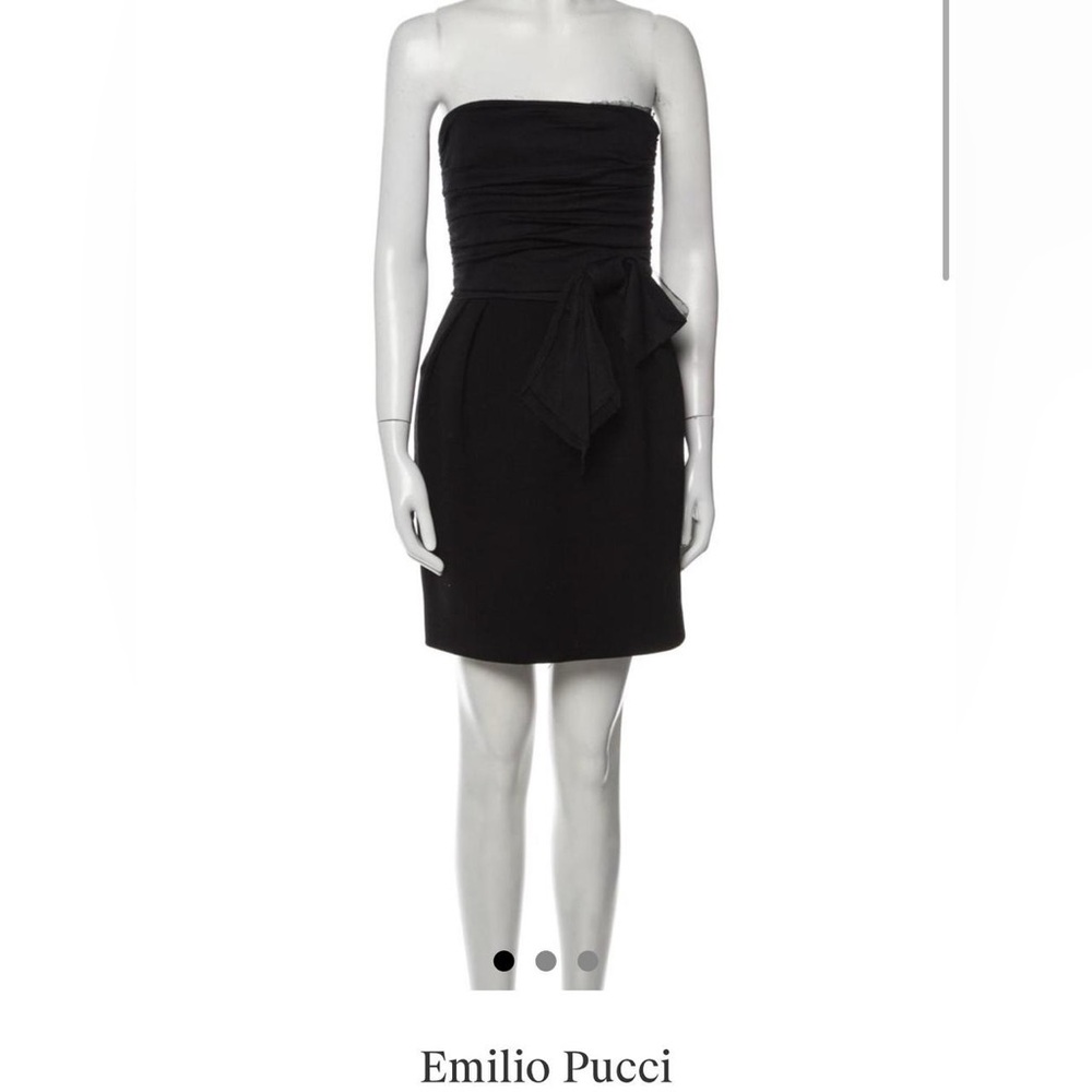 Emilio pucci women’s black dress